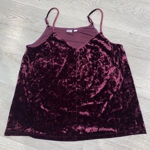 NWOT GAP Velvet Tank